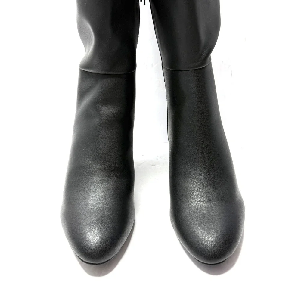 Madden Girl Women's Decode Over-The-Knee Dress Boots Black Size 8 NWT/BOX